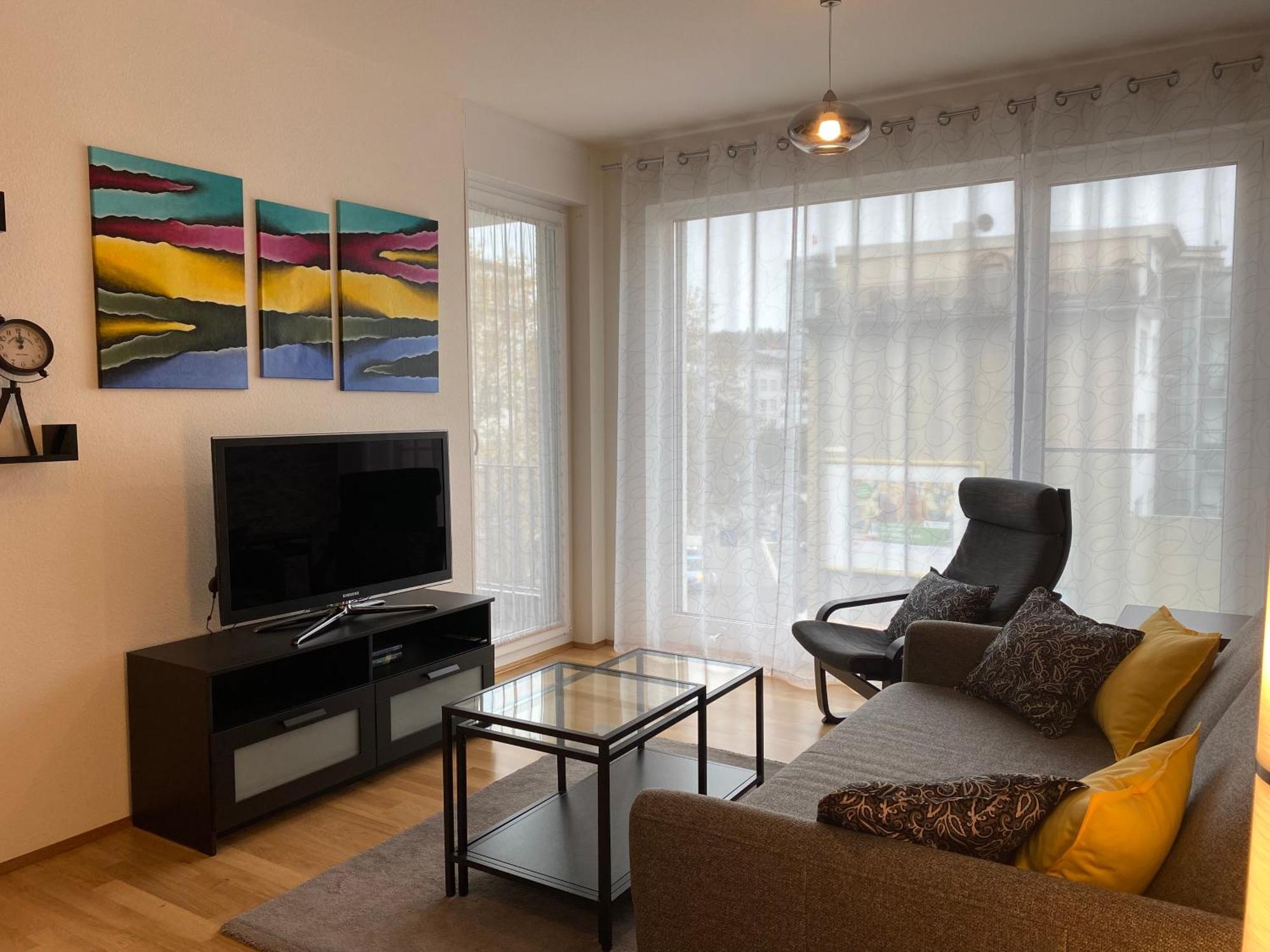פורצהיים Schoenes 2 Zimmer Apartment Zentral Gelegen מראה חיצוני תמונה